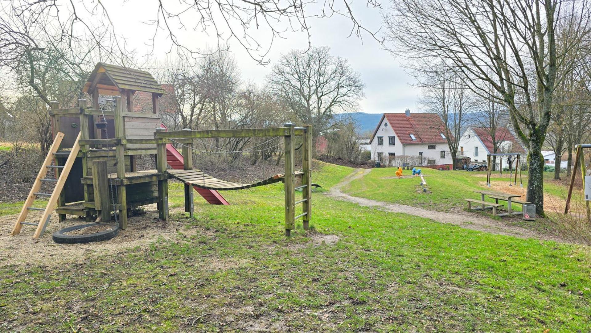 Ferienwohnung Waldrand Idyll Ebermannstadt Exterior foto